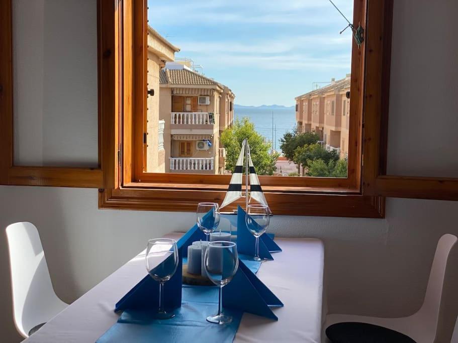 Apartamento Vista Maritima - Sea View Mar Menor 圣佩德罗－德尔皮纳塔尔 外观 照片